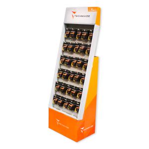 TECHMADE BUNDLE BATTERIE 144PZ - STILO 72PZ + MINISTILO 72PZ - CON ESPOSITORE DA TERRA