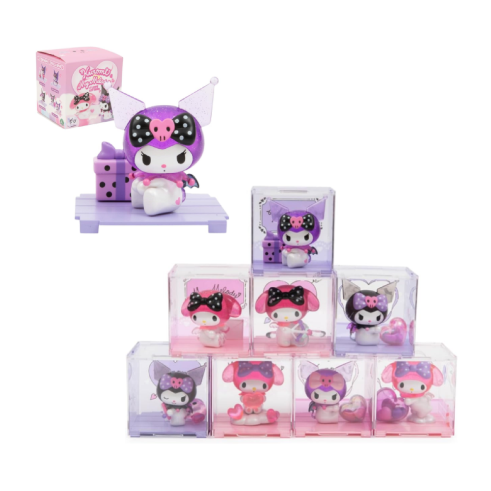 GIOCHI PREZIOSI - BLIND BOX KUROMI & MELODY LOVE LETTERS CDU 8 P HKT37100 1PZ=(1PZ)