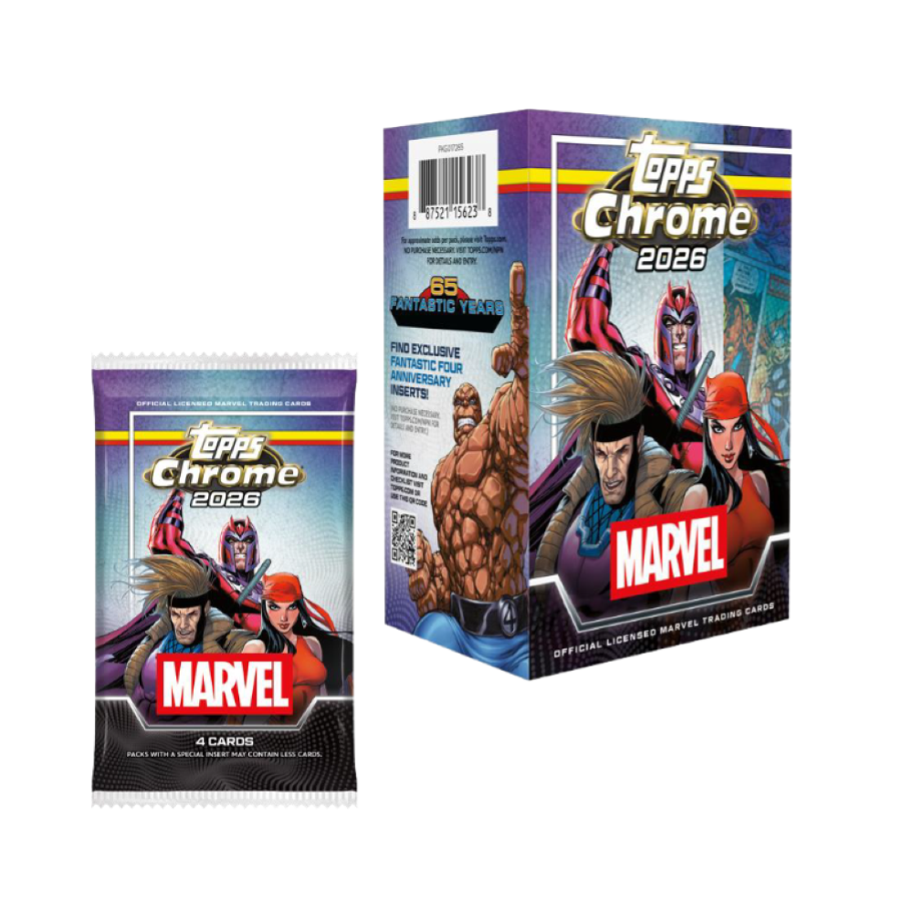 TOPPS - 2026 Topps Chrome® Marvel Comics - Value Box (CEE)