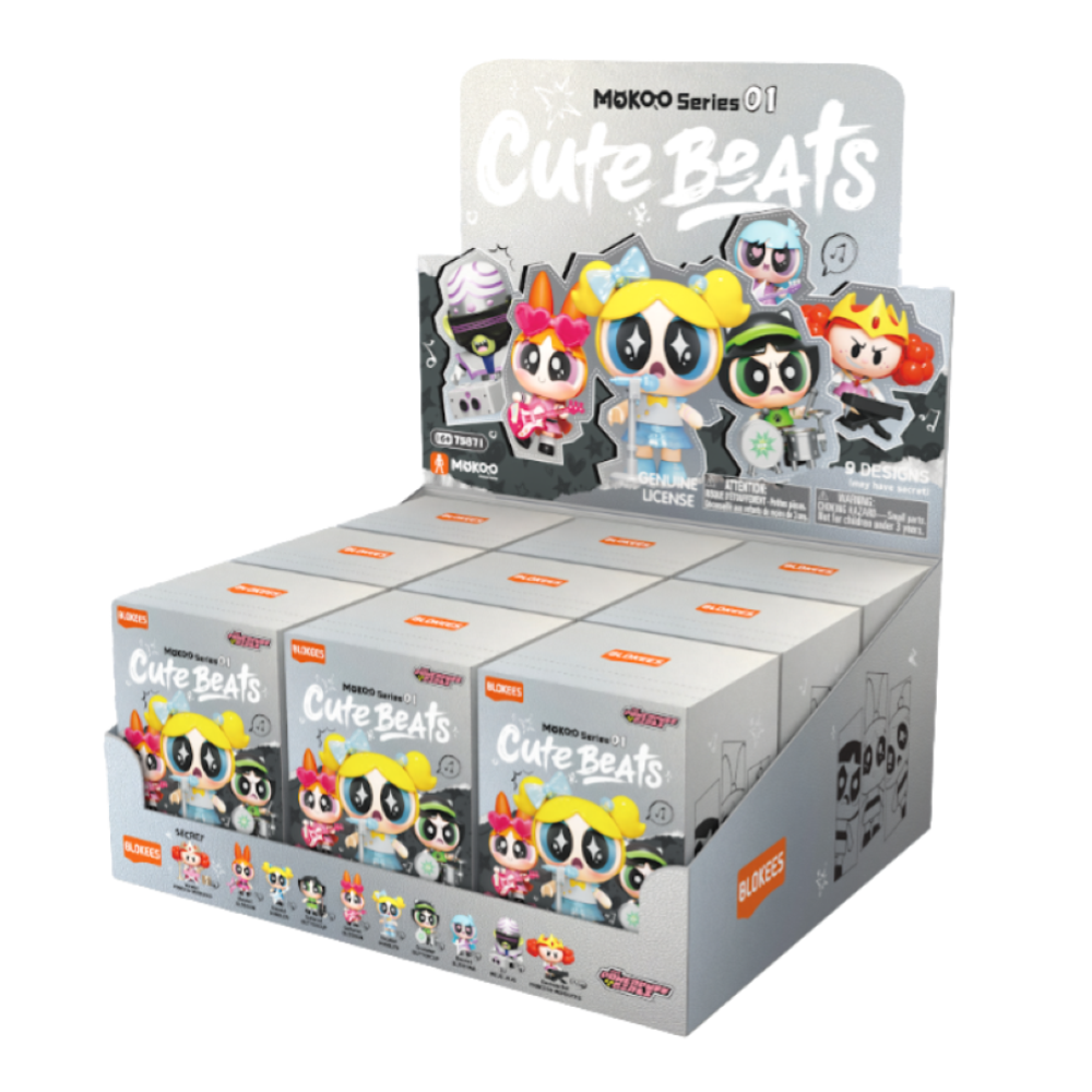 Blokees - The Powerpuff Girls Blind Box - Mokoo series 01 - 75871 Cute Beats 