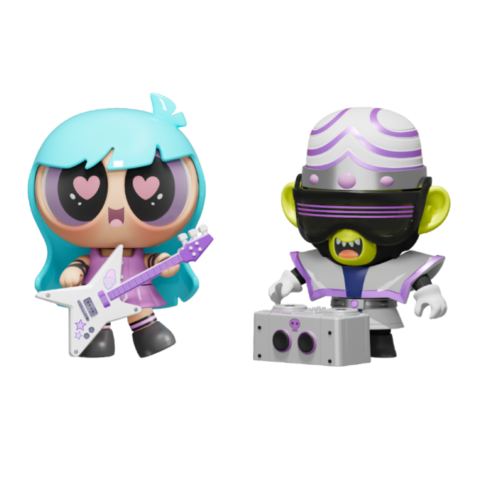 Blokees - The Powerpuff Girls Blind Box - Mokoo series 01 - 75871 Cute Beats 