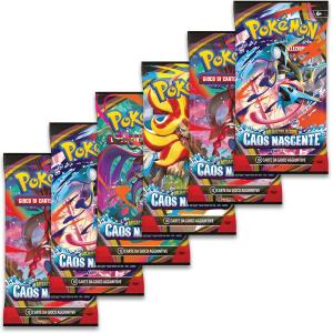 Pokemon - BUNDLE 6 BUSTINE "M4 MEGA EVOLUZIONI - CAOS NASCENTE"  IT