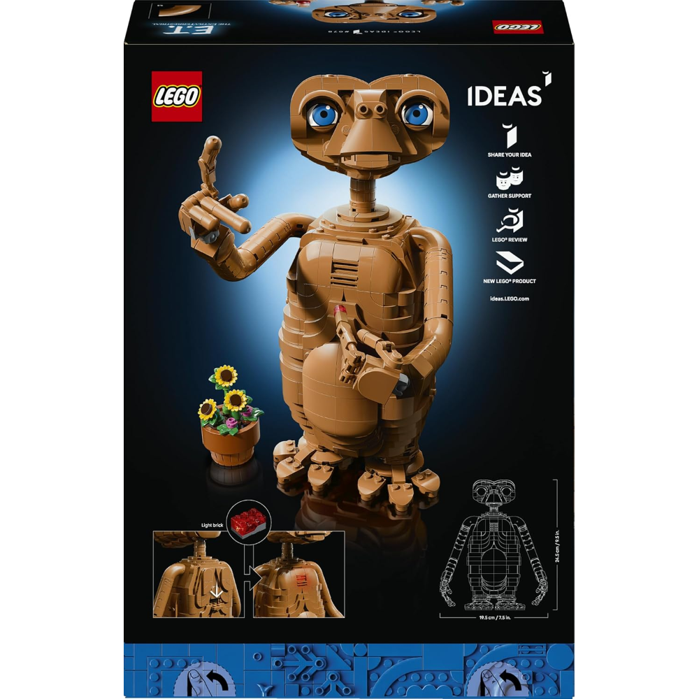 LEGO IDEAS - E.T. the Extra-Terrestrial 21370 