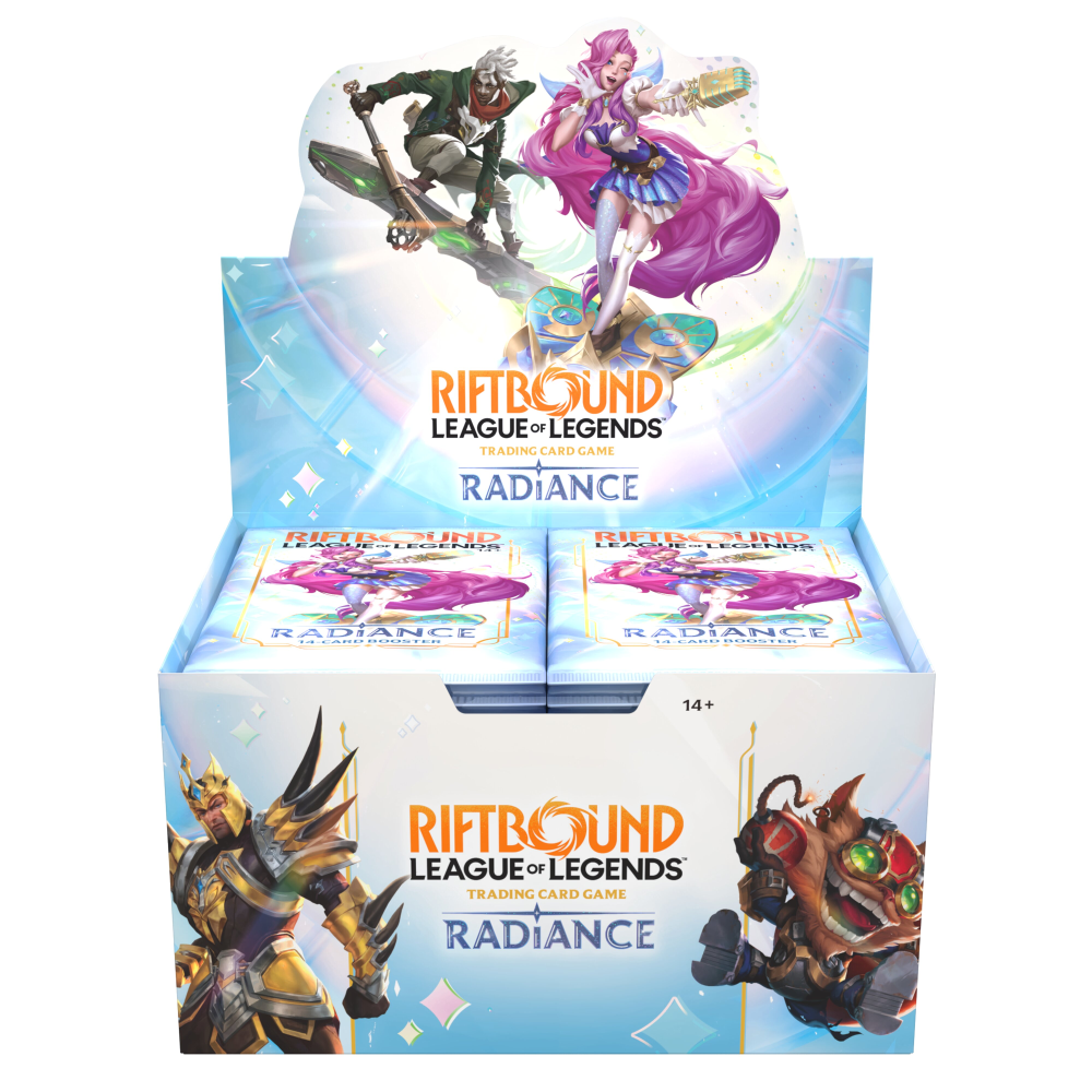 PREORDINE RIFTBOUND - LEAGUE OF LEGENDS - BOOSTER DISPLAY - RADIANCE (24 BUSTE) - ENG 23/10/2026