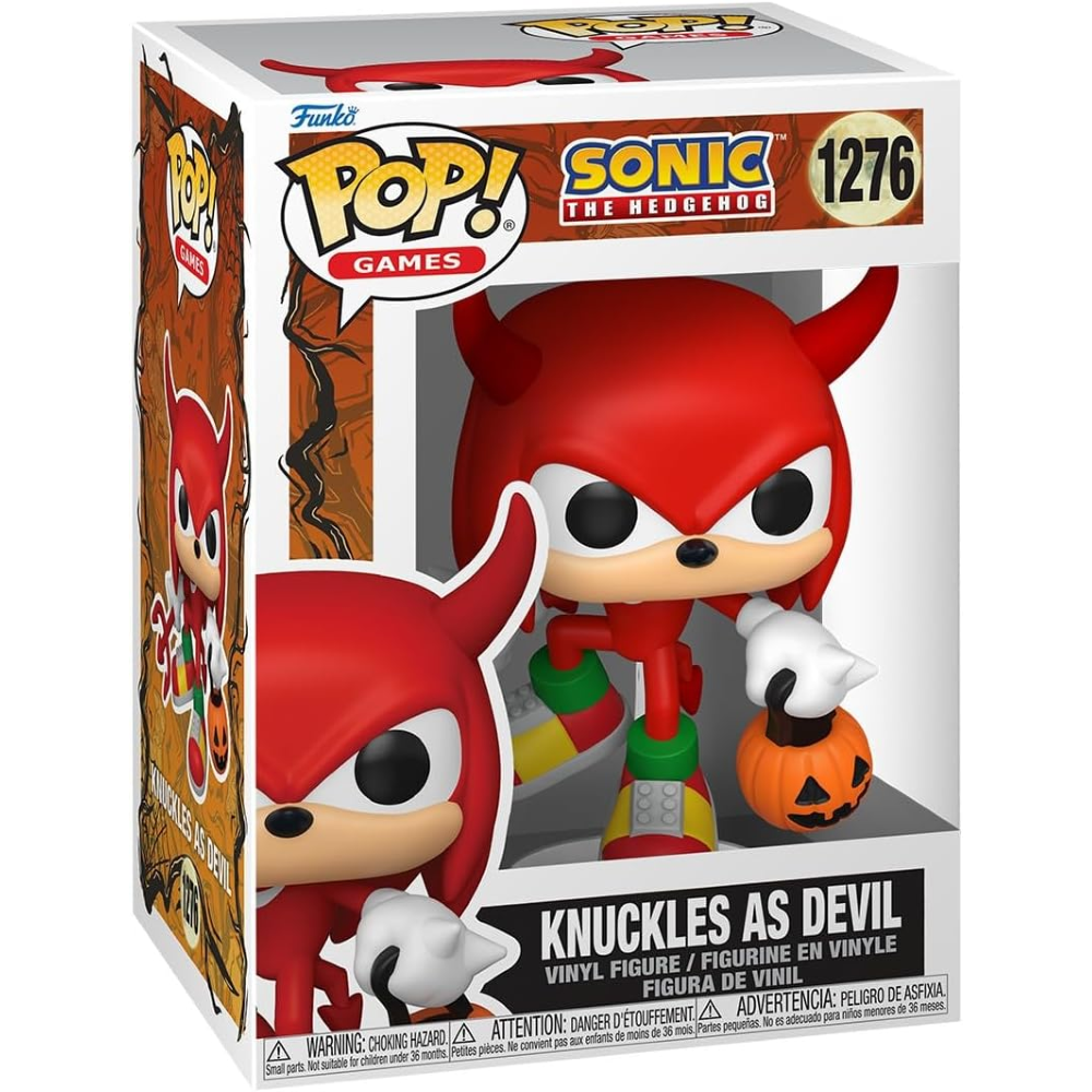 FUNKO POP SONIC THE HEDGEHOG - VINYL FIGURE 1276 KNUCKLES AS DEVIL 9CM 93526