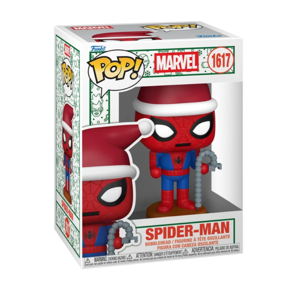 FUNKO POP MARVEL HOLIDAY S6 - VINYL FIGURE 1617 SPIDER-MAN (NUTCRACKER) 9CM - 92892