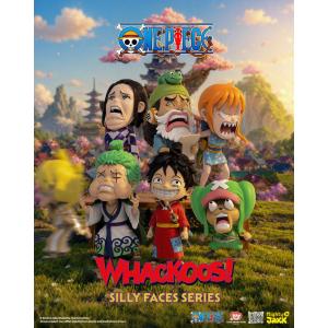 MIGHTY JAXX ONE PIECE - WHACKOOS VINYL SERIES BLIND BOX D6 - SILLY FACES SERIES 