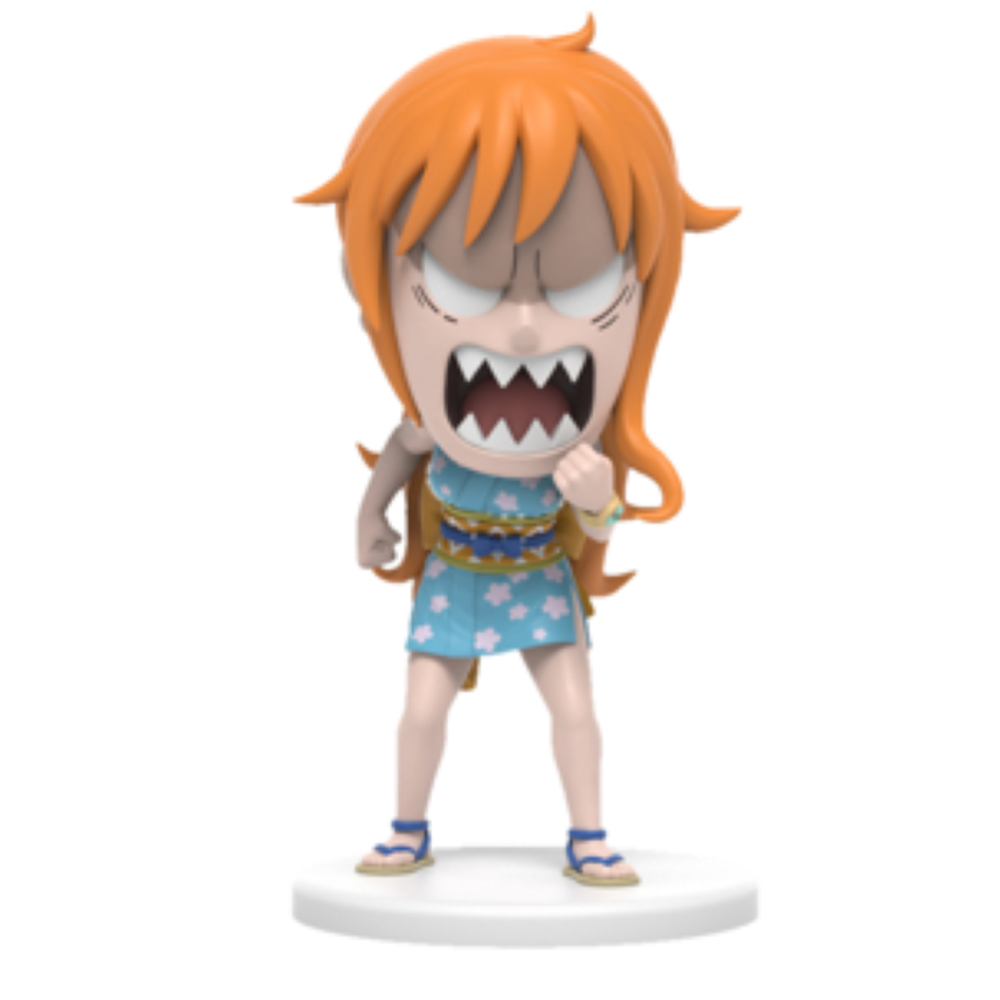 MIGHTY JAXX ONE PIECE - WHACKOOS VINYL SERIES BLIND BOX D6 - SILLY FACES SERIES 