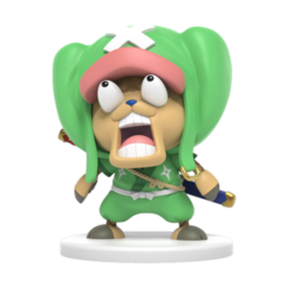 MIGHTY JAXX ONE PIECE - WHACKOOS VINYL SERIES BLIND BOX D6 - SILLY FACES SERIES 