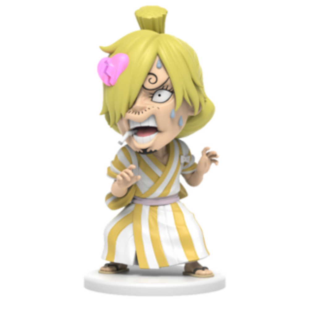 MIGHTY JAXX ONE PIECE - WHACKOOS VINYL SERIES BLIND BOX D6 - SILLY FACES SERIES 