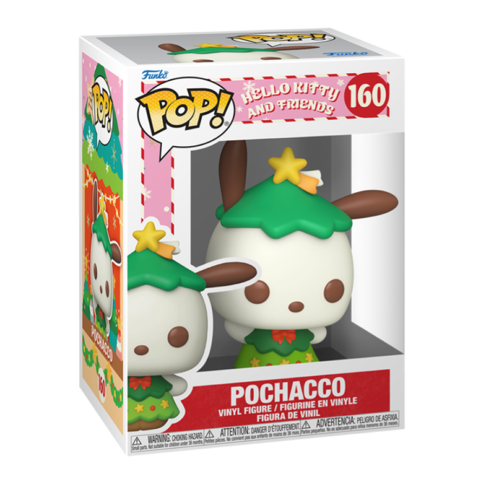 FUNKO POP SANRIO HOLIDAY 2026 - VINYL FIGURE 160 POCHACCO (FESTIVE) 9CM - 93261