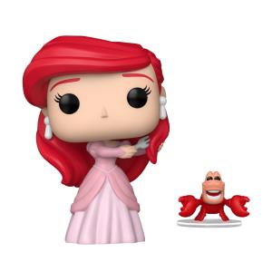 FUNKO POP LITTLE MERMAID S3 - VINYL FIGURE 1755 ARIEL WITH SEBASTIAN 9CM 93217