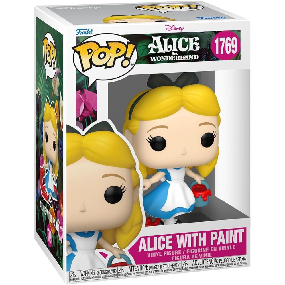FUNKO POP DISNEY:ALICE WONDERLAND S3 - VINYL FIGURE 1769 ALICE WITH PAINT 9CM 93201