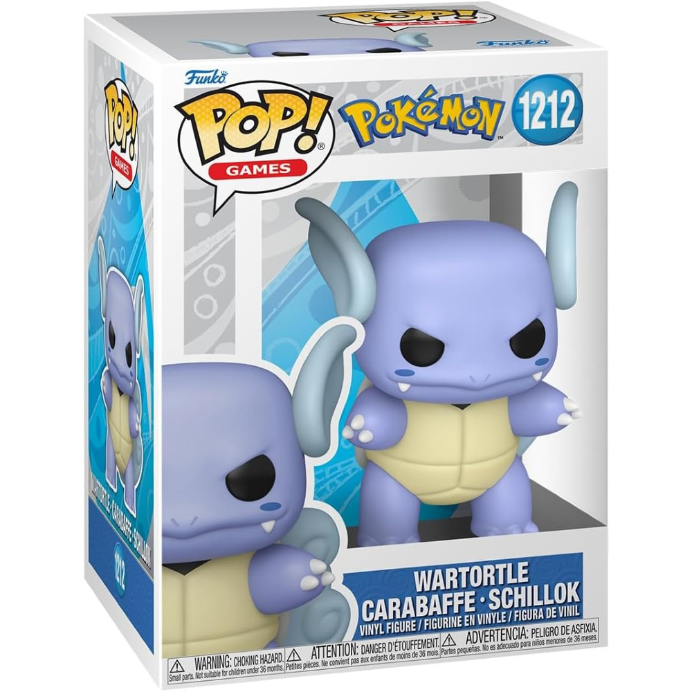 FUNKO POP POKEMON - VINYL FIGURE 1212 WARTORTLE 9CM - 92412