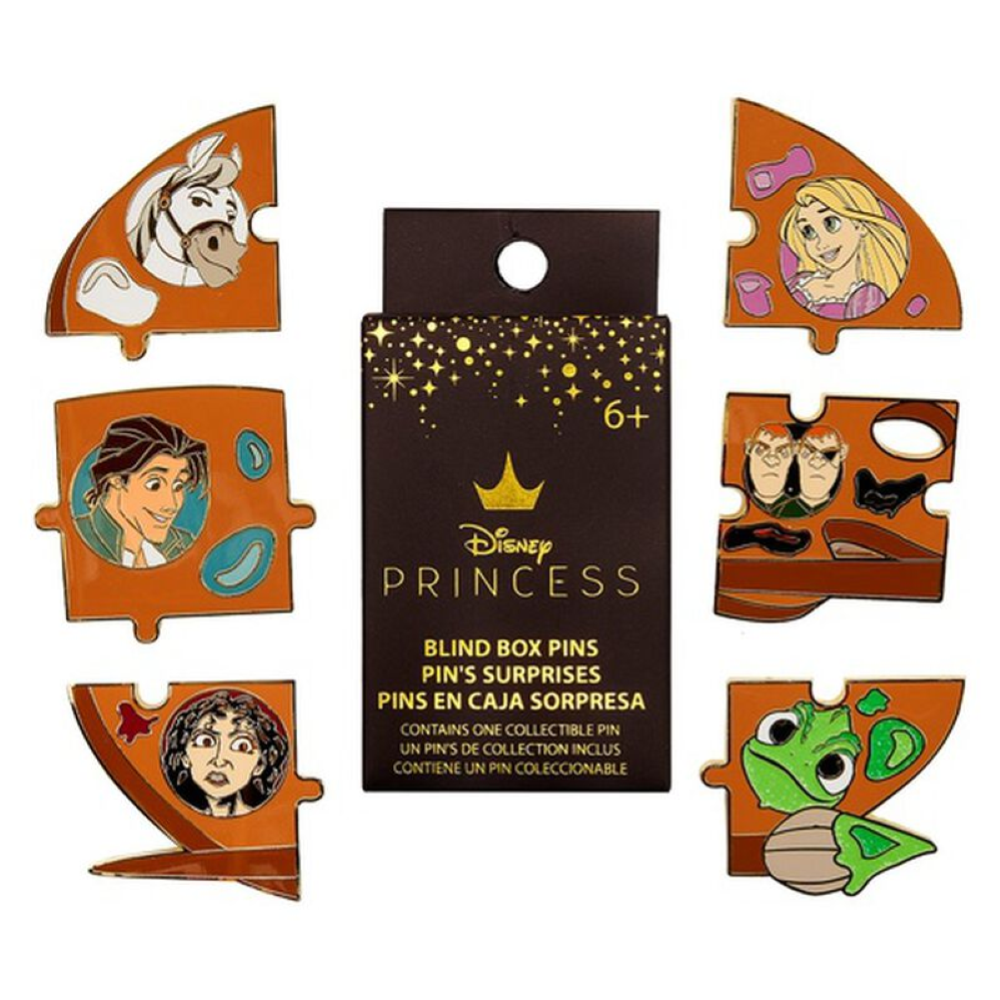  Loungefly - DISNEY TANGLED PAINTS BLIND BOX PINS WDPN3039-EA