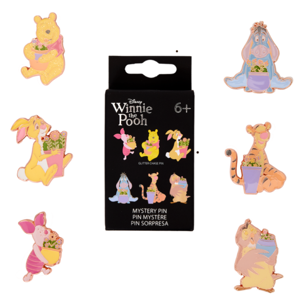  Loungefly - DISNEY WINNIE THE POOH FLOWER POTS BLIND BOX PINS WDPN3181-EA