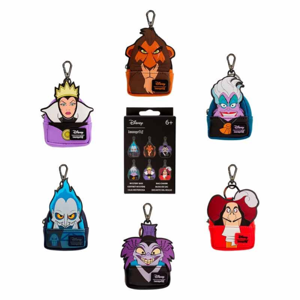  Loungefly - MYSTERY MINI BACKPACK - DISNEY VILLAINS - WDBC0020-EA