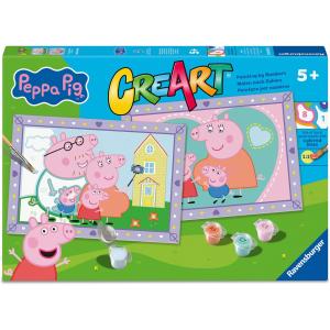 Ravensburger CreArt Serie Junior- 2 x Peppa Pig 12023054