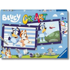 Ravensburger CreArt Serie Junior- 2 x Bluey 23961