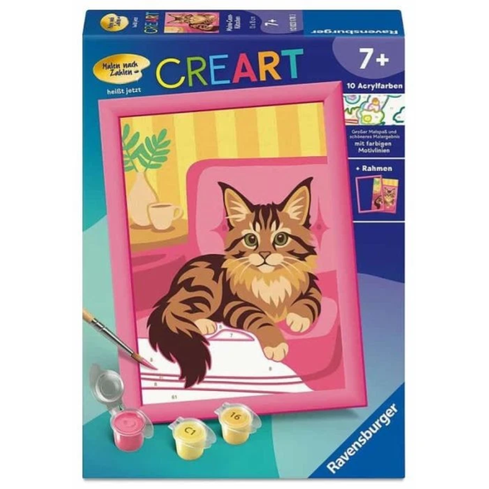 Ravensburger CreArt Serie E Classic - Gattino Maine Coon 12023315