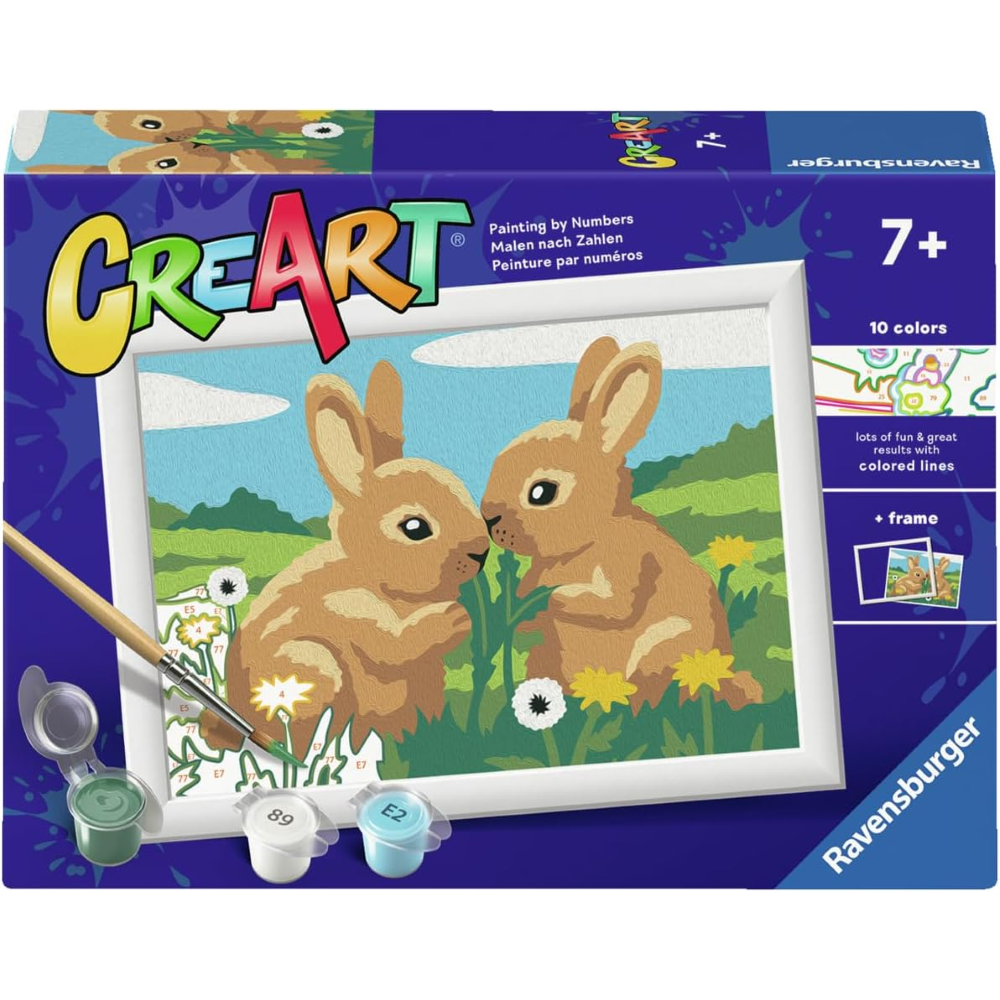 Ravensburger CreArt Serie E Classic - Conigli Affettuosi 12023248