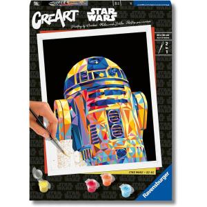Ravensburger CreArt Serie Trend C licensed - Polygon Starwars R2 - 2D 23730