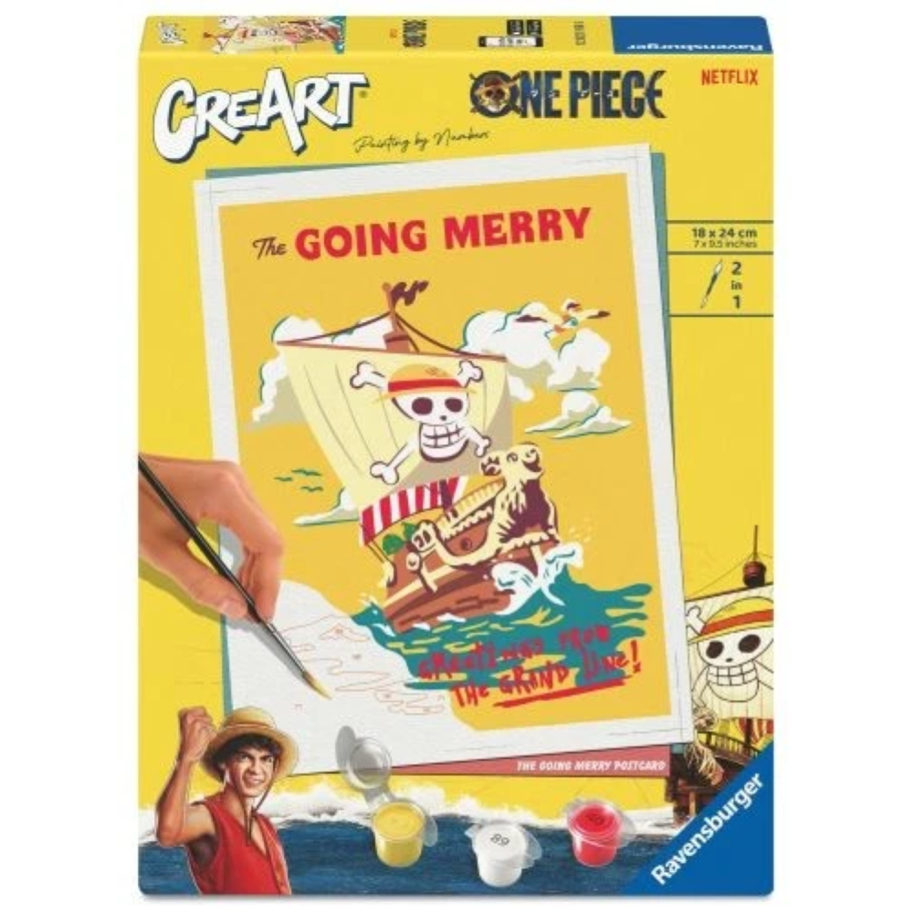 Ravensburger CreArt Adulti Serie Trend D licensed - La Going Merry di One Piece 12023195