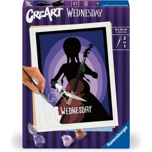 Ravensburger CreArt Adulti Serie Trend D licensed - Wednesday 23889