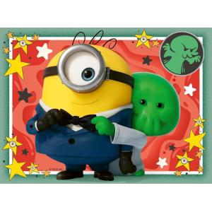 Ravensburger 4 in a box - Minions 3 -  12/16/20/24p  12004348