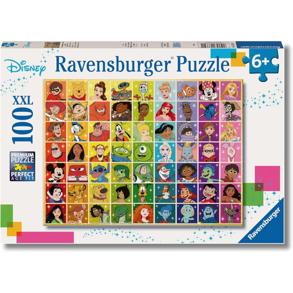 Ravensburger Puzzle 100 PC XXL - Disney Multicharacter 13332