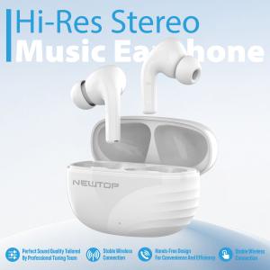 NEWTOP AB46 AURICOLARE WIRELESS BIANCO