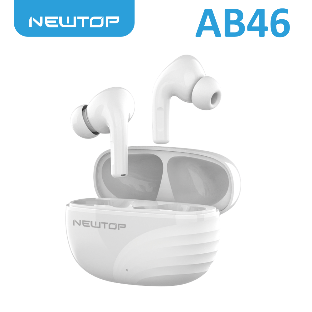 NEWTOP AB46 AURICOLARE WIRELESS BIANCO