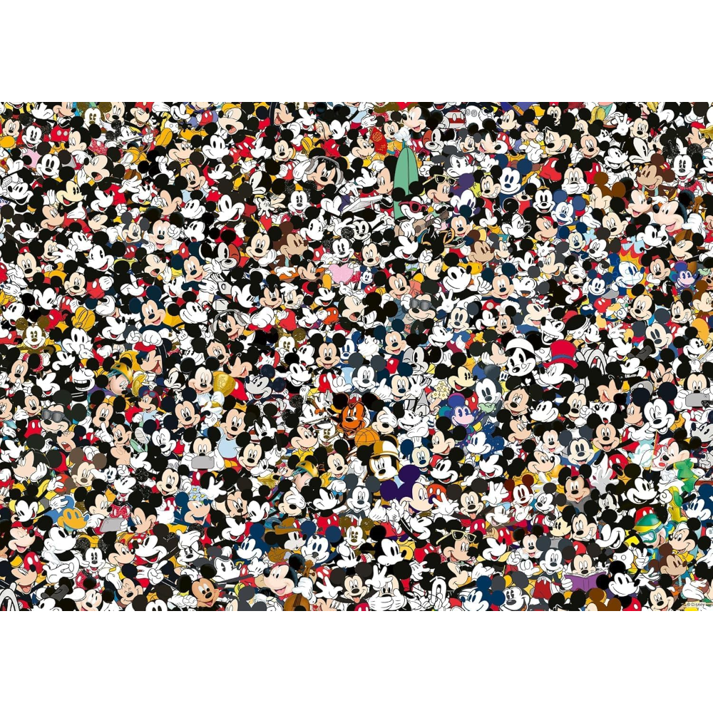 Ravensburger Puzzle 1000 PC Challenge - Mickey 12000529