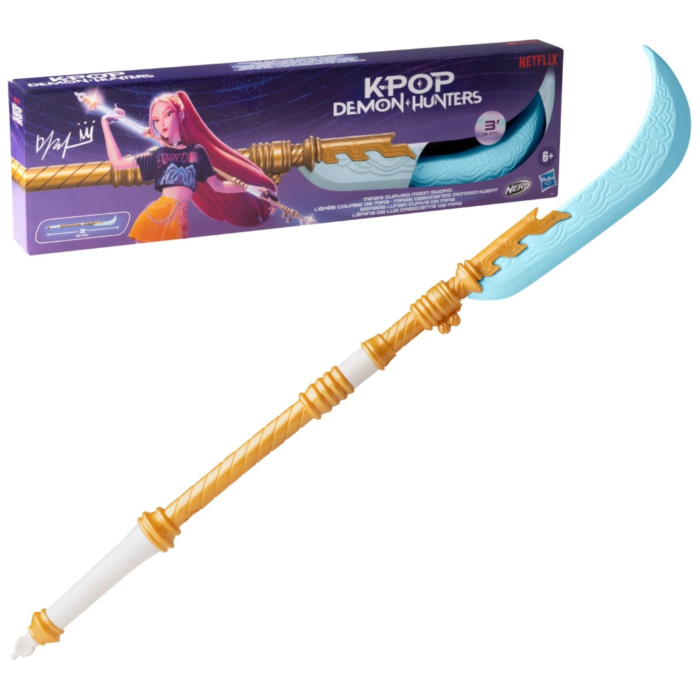 HASBRO - Nerf KPop Demon Hunters - La Spada Lunare Curva di Mira G47895L40