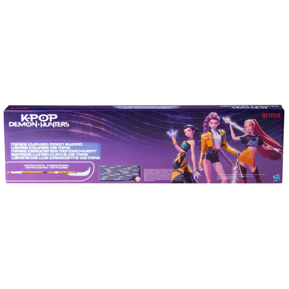 HASBRO - Nerf KPop Demon Hunters - La Spada Lunare Curva di Mira G47895L40