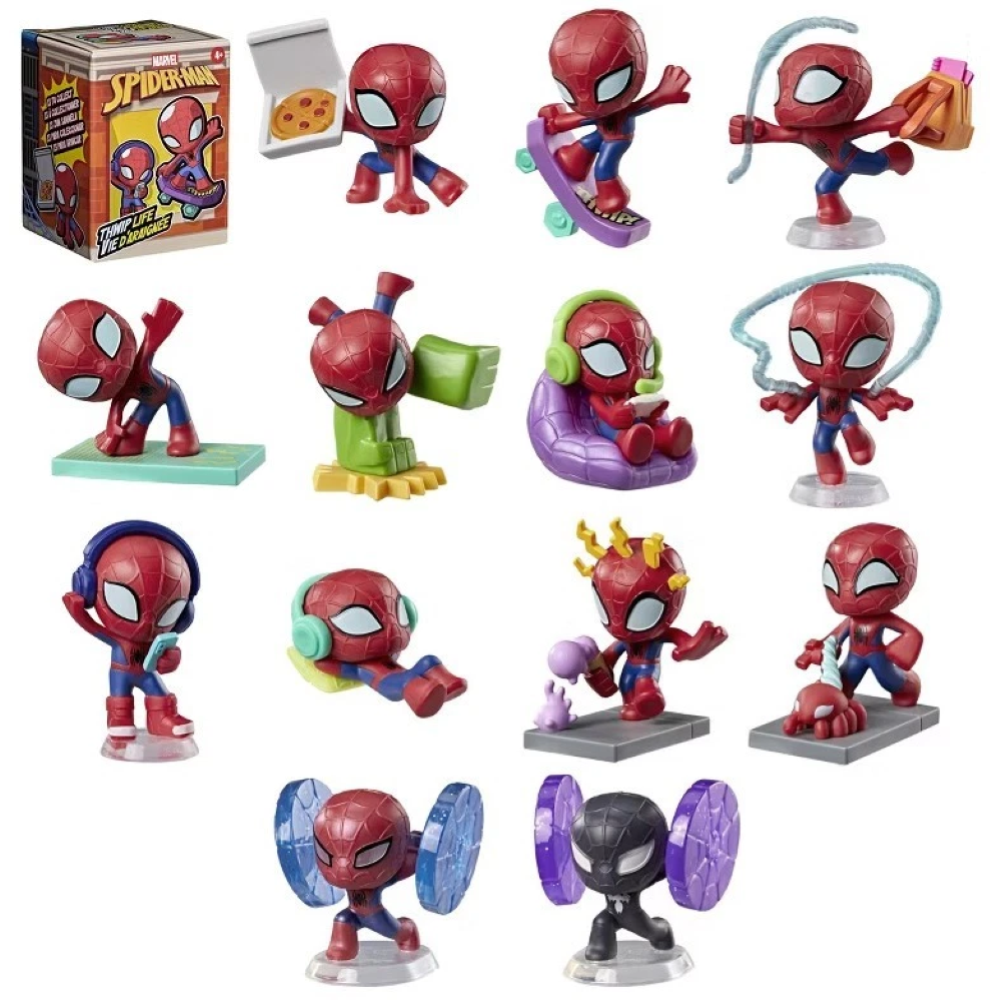 HASBRO -  BLIND BOX Spider-Man Thwip Life Mini Figure G34115L4 