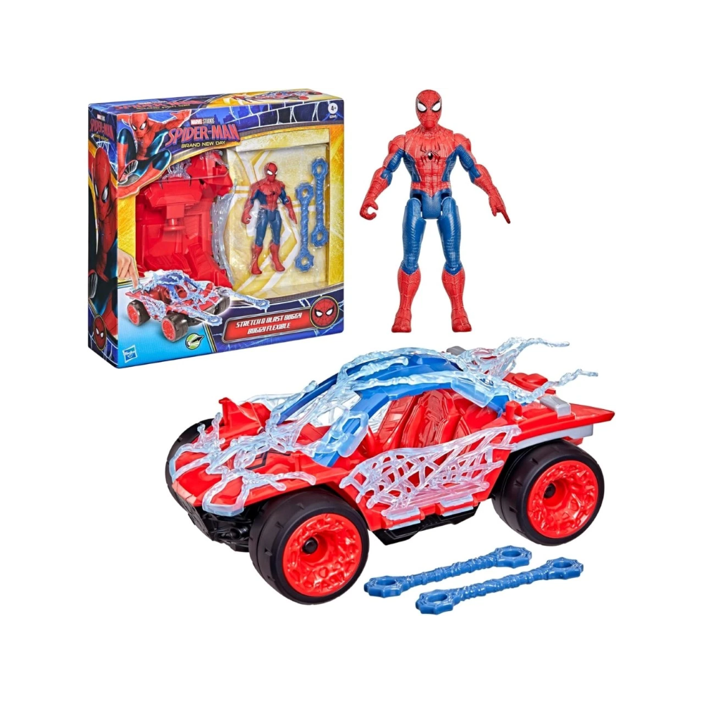 HASBRO -  Marvel Studios Spider-Man: Brand New Day - Stretch & Blast Buggy Veicolo G24455L0