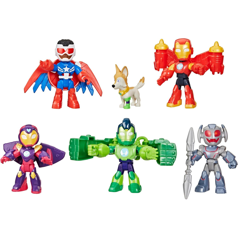 HASBRO - Iron Man And His Awesome Friends - Armored Up Avengers Pack G12555L00