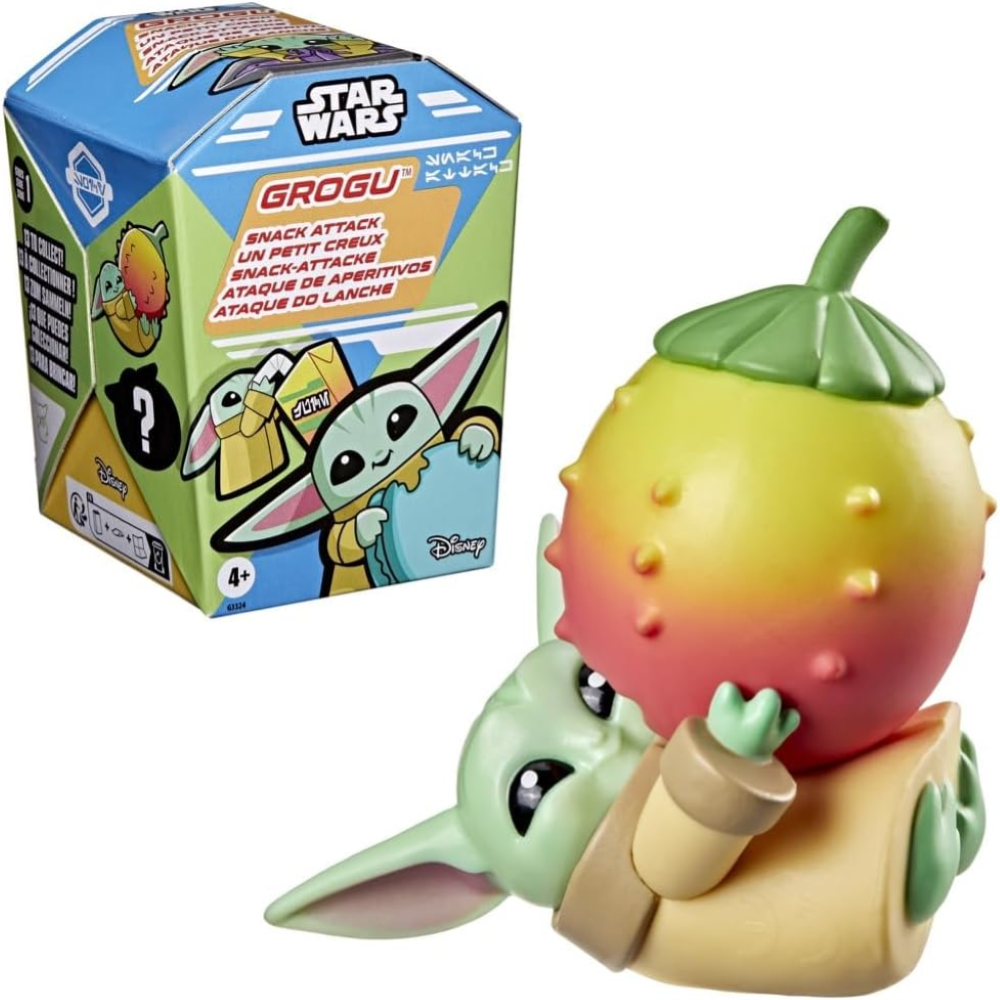 HASBRO -  BLIND BOX Star Wars The Mandalorian E Grogu Snackin Collectible Display (24) G33245L4 