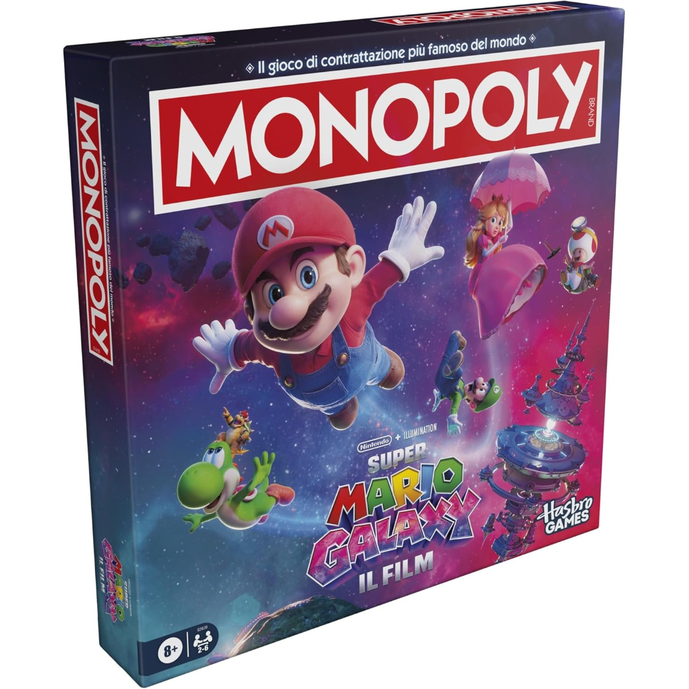 HASBRO - MONOPOLY Super Mario Galaxy Il Film - G26381030