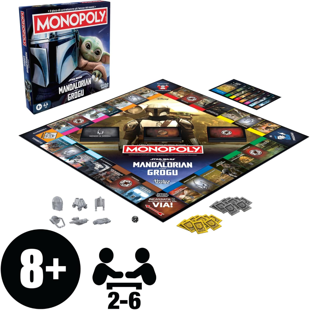 HASBRO - MONOPOLY Star Wars The Mandalorian and Grogu - G31704562