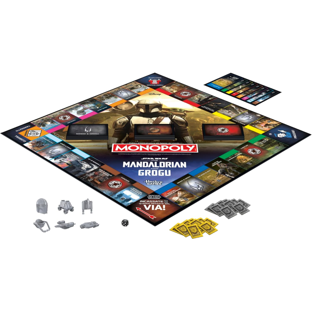HASBRO - MONOPOLY Star Wars The Mandalorian and Grogu - G31704562