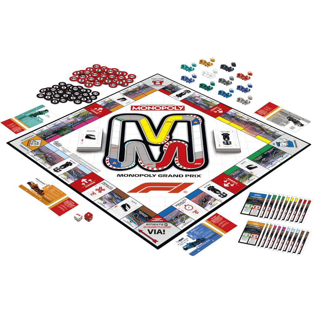 HASBRO - MONOPOLY FORMULA 1 - G34371030