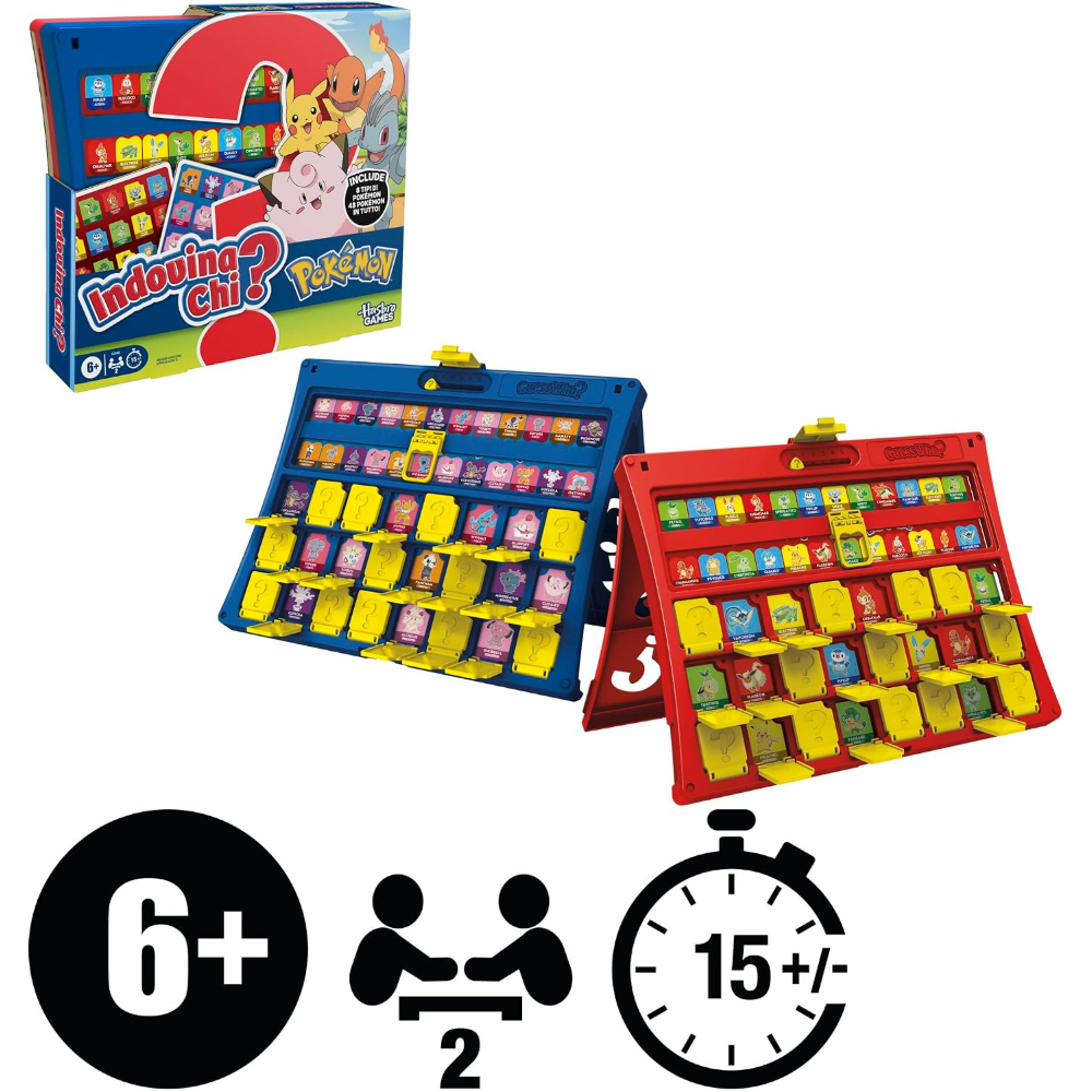HASBRO GAMES - Indovina chi? Pokémon Edition G33481030