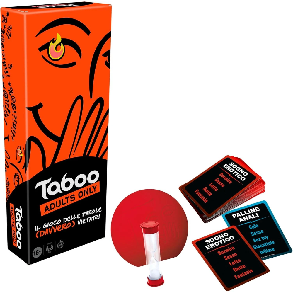 HASBRO GAMES - Taboo Adults Only G0432