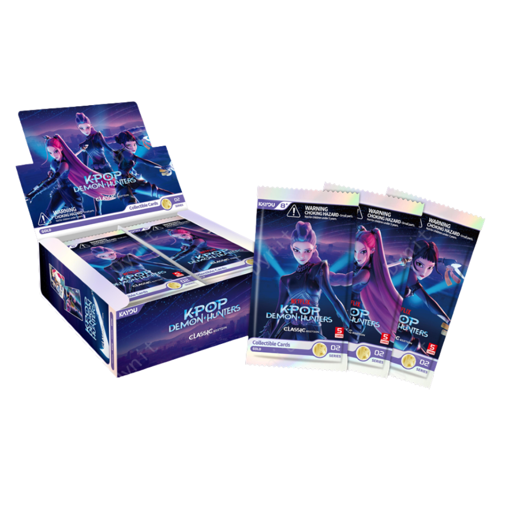 PREORDINE KAYOU - KPOP DEMON HUNTERS - Classic Edition-Series 2 - BUSTA DA 5 CARTE (GOLD)*FINE NOVEMBRE