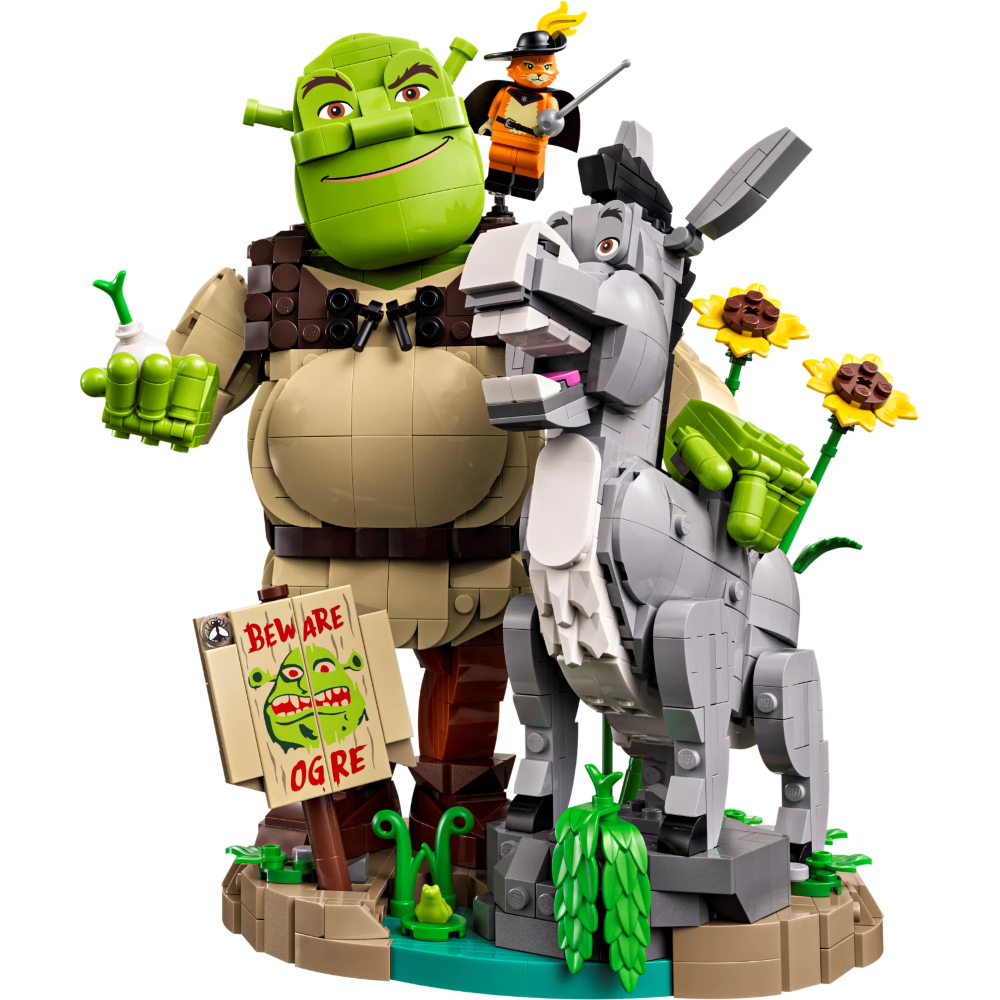 LEGO SHREK - Shrek, Ciuchino e gatto con gli stivali 72423 *AGOSTO
