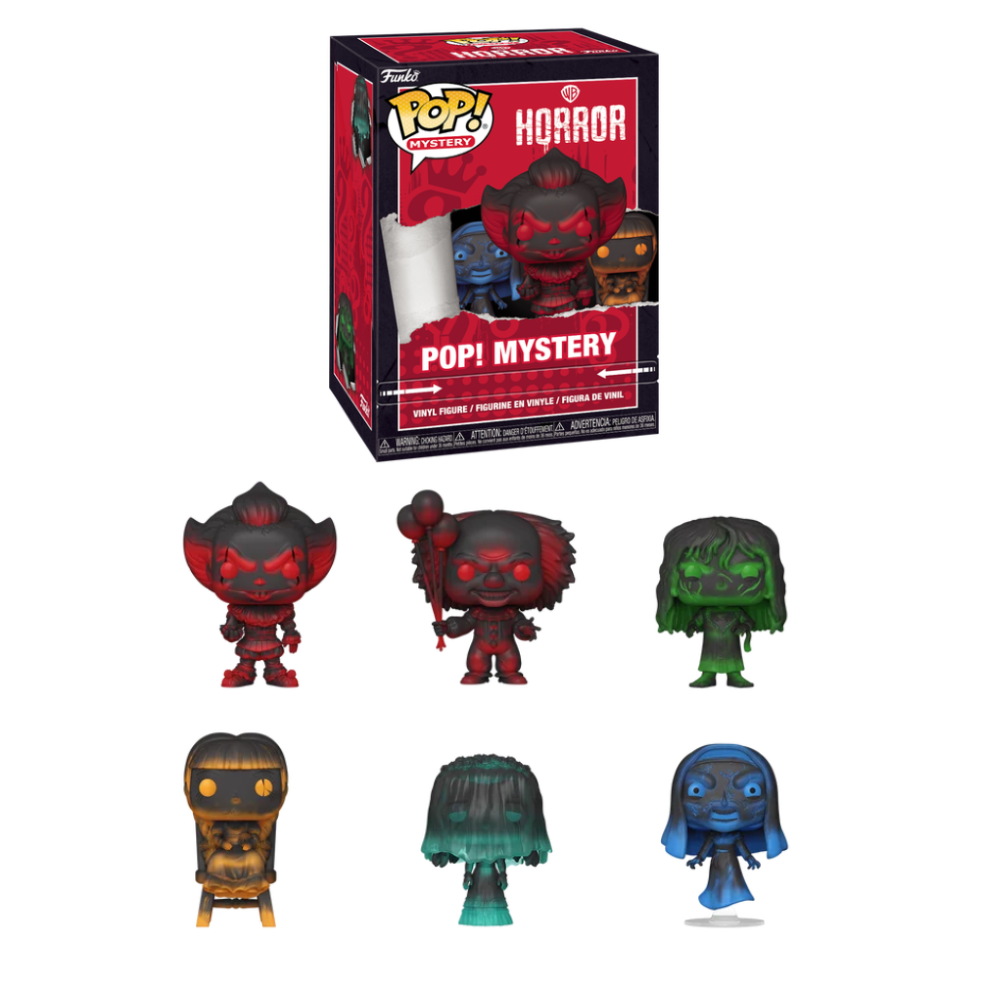 PREORDINE FUNKO POP MISTERY : WB HORROR 6PZ PDQ *SETTEMBRE