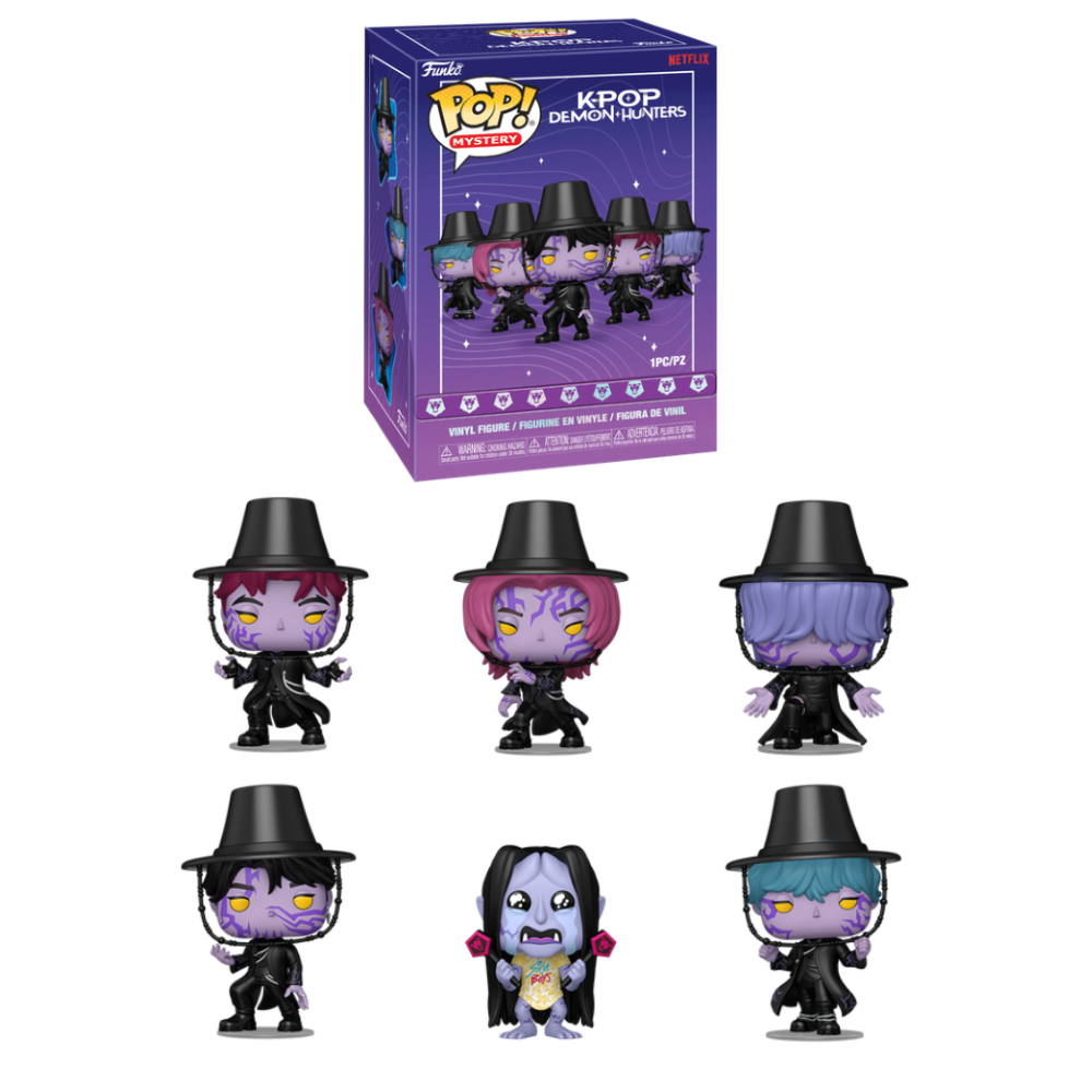 PREORDINE FUNKO POP MISTERY : KPOP DEMON HUNTERS 6PZ PDQ *OTTOBRE