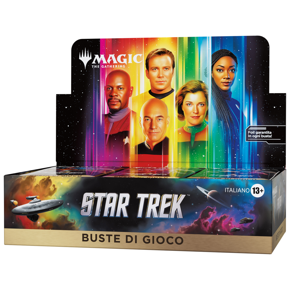 PREORDINE MAGIC THE GATHERING BOX PLAY BOOSTER - STAR TREK (30 BUSTE) - ITA 13/11/2026